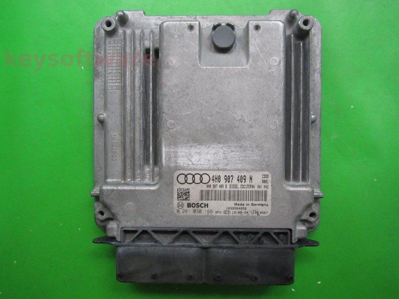 ECU Audi A8 4.2TDI 4H0907409N 0281030168 EDC17CP44 CDSB H42