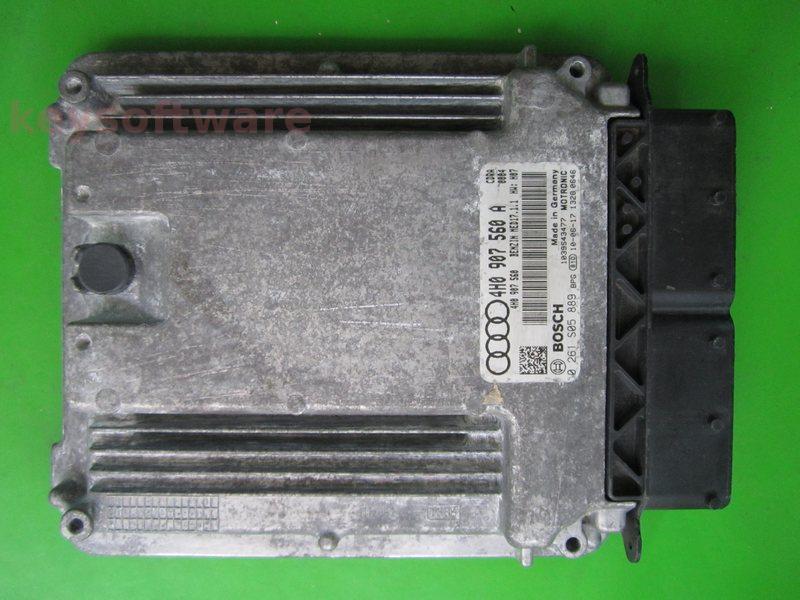 ECU Audi A8 4.2 4H0907560A 0261S05889 MED17.1.1 CDRA H07