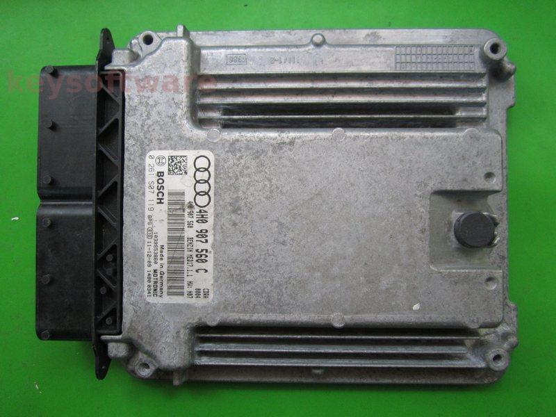 ECU Audi A8 4.0 4H0907560C 0261S07119 MED17.1.1 CDRA H07
