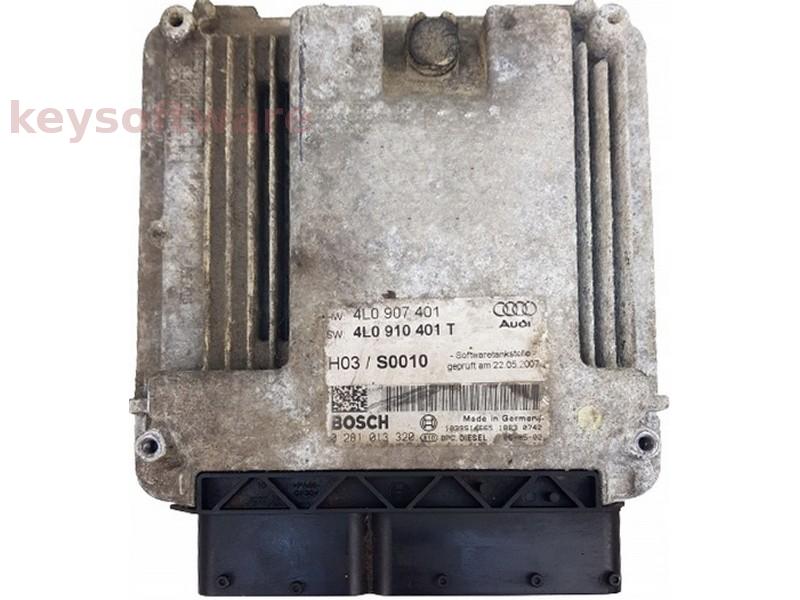 ECU Audi Q7 3.0TDI 4L0910401D 0281013320 EDC16CP34 CASA {