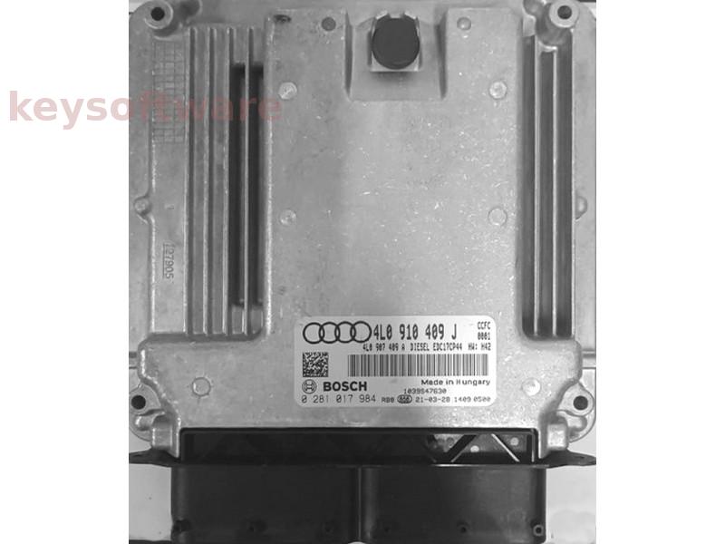 ECU Audi Q7 4.2TDI 4L0910409J 0281017984 EDC17CP44 CCFC H42 {