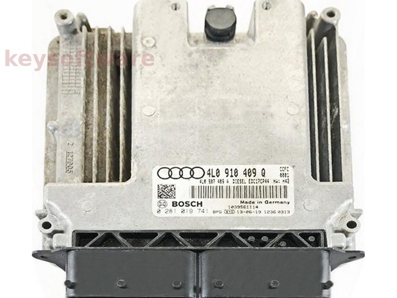 ECU Audi Q7 4.2TDI 4L0910409Q 0281019741 EDC17CP44 CCFC H42 {