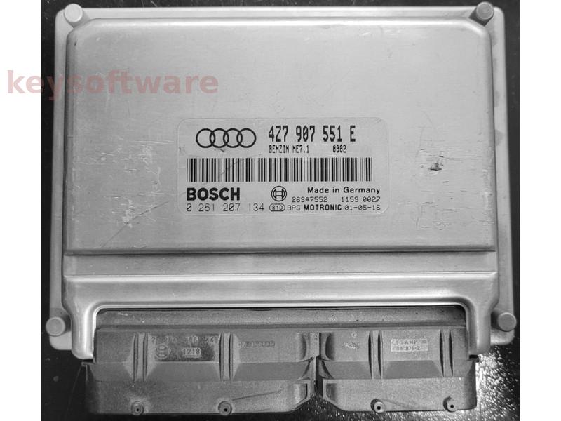 ECU Audi A6 2.7 4Z7907551E 0261207134 ME7.1 {