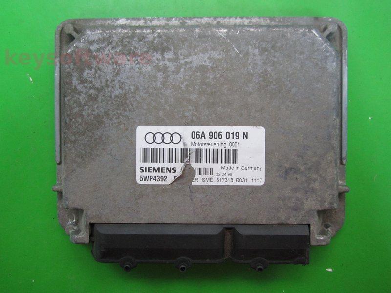 ECU Audi A3 1.6 06A906019N 5WP4392 SIMOS 3PE