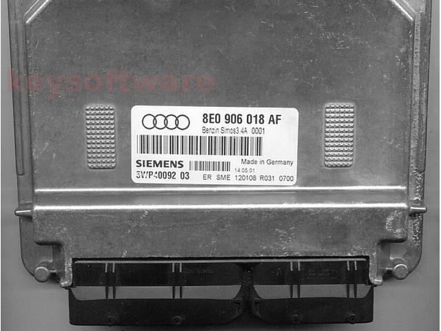 ECU Audi A4 1.6 8E0906018AF 5WP40092 SIMOS 3.4A ALZ {+