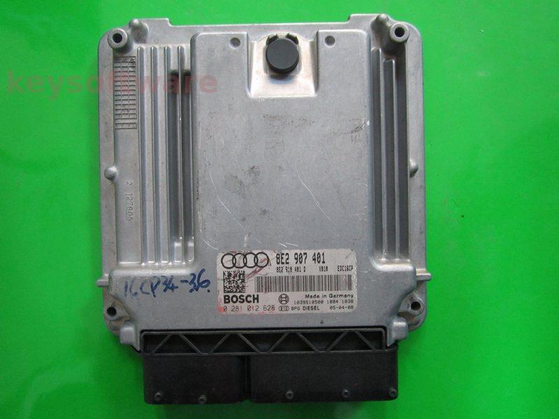 ECU Audi A4 2.7TDI 8E2907401 0281012628 EDC16CP34 BPP