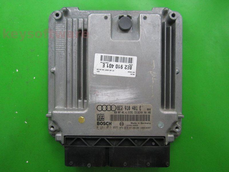 ECU Audi A4 2.7TDI 8E2910401E 0281013095 EDC16CP34 BPP H05
