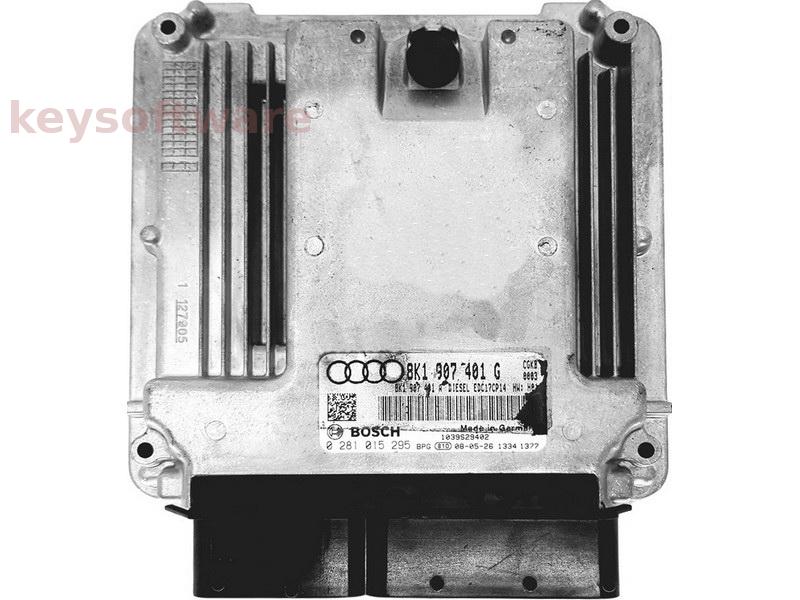 ECU Audi A4 2.7TDI 8K1907401G 0281015295 EDC17CP14 CGKB H01{