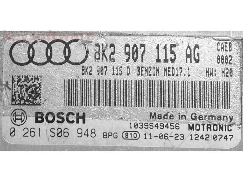 ECU Audi A4 2.0 8K2907115AG 0261S06948 MED 17.1 CAEB H20 {