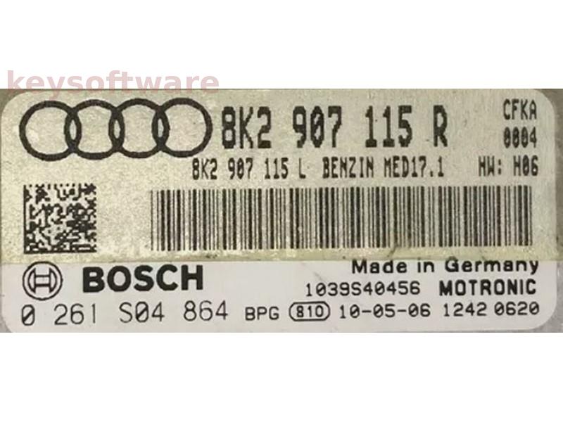 ECU Audi A4 2.0 8K2907115R 0261S04864 MED17.1 CFKA H06 {