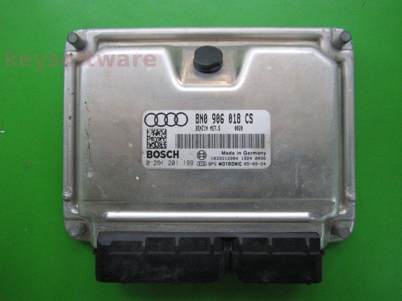 ECU Audi TT 1.8 8N0906018CS 0261201199 ME7.5 BVR