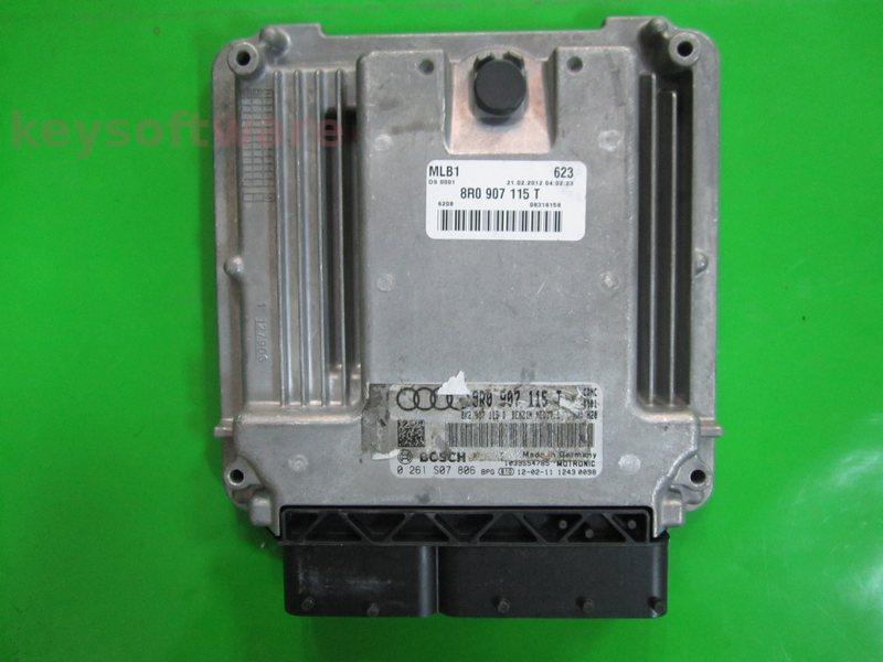 ECU Audi Q5 2.0 8R0907115T 0261S07806 MED17.1 CDNC H20