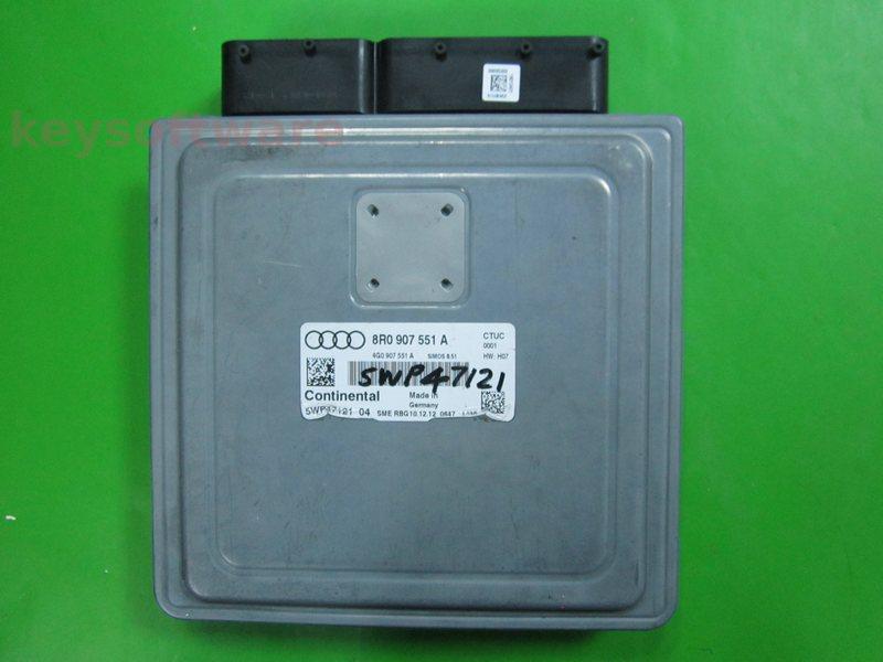 ECU Audi A6 3.0 8R0907551A 5WP47121 SIMOS 8.51 CTUC H07