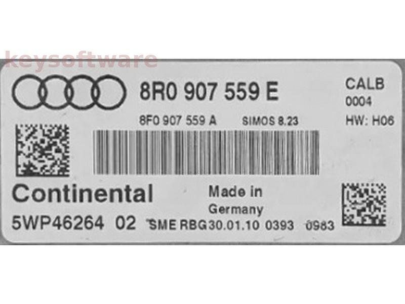 ECU Audi Q5 3.2 8R0907559E 5WP46264 SIMOS 8.23 CALB H04