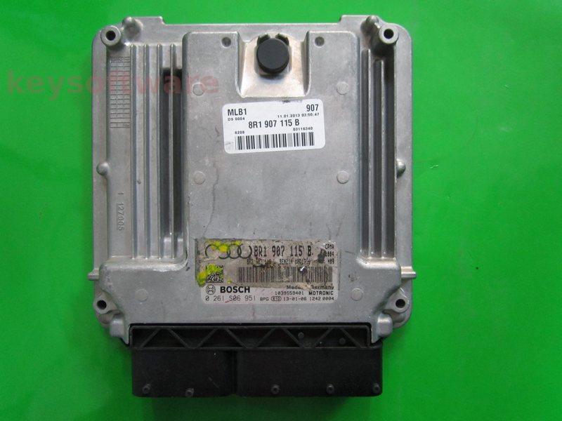 ECU Audi Q5 2.0 8R1907115B 0261S06951 MED17.1.1 CPMA H09