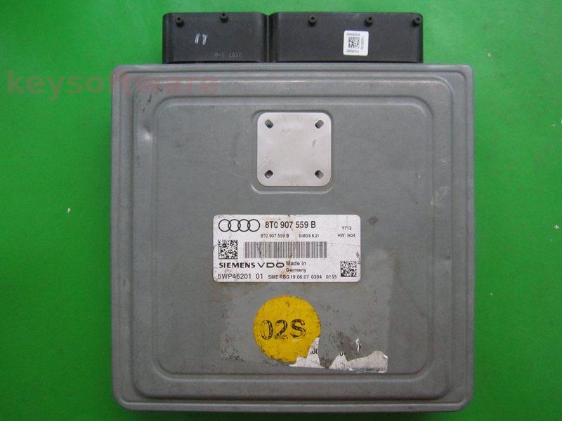 ECU Audi A6 3.2 8T0907559B 5WP46201 SIMOS 8.21 H04
