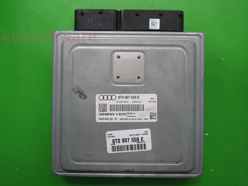 ECU Audi A5 3.2 8T0907559E 5WP46120 SIMOS 8.20