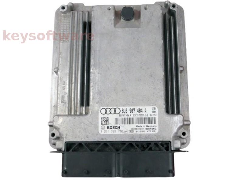ECU Audi Q3 2.5 8U0907404A 0261S09192 MED17.1.1 CTSA H53