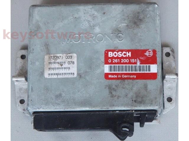 ECU Bmw 730 1720971 0261200151 M1.1 E32 {