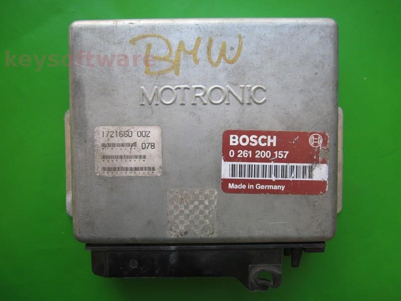 ECU Bmw 318 1721660 0261200157 M1.3 E30