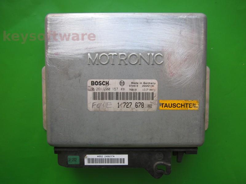 ECU Bmw 318 1727678 0261200157 M1.3 E30