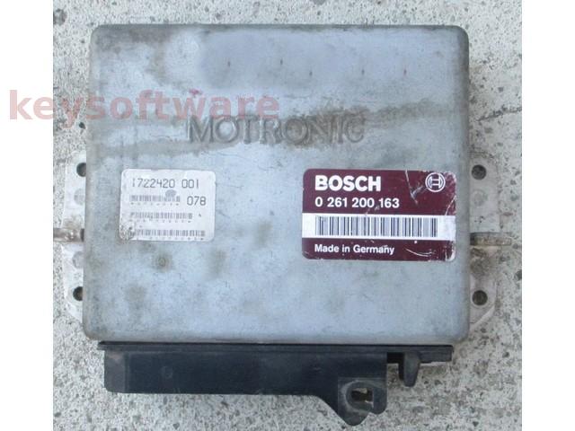 ECU Bmw 320 1722420 0261200163 M1.1 E30 {