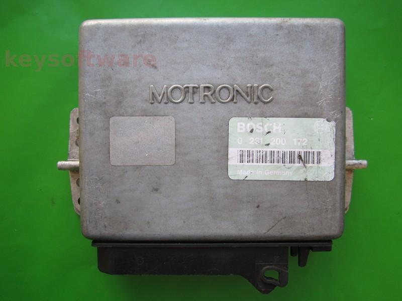 ECU Bmw 320 1730573 0261200172 M1.3 E30