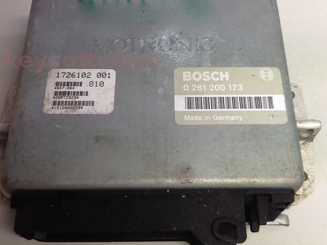 ECU Bmw 325 1726102 0261200173 M1.3 E34 {