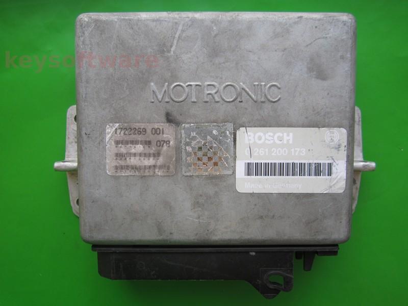 ECU Bmw 325 1722269 0261200173 M1.3 E34