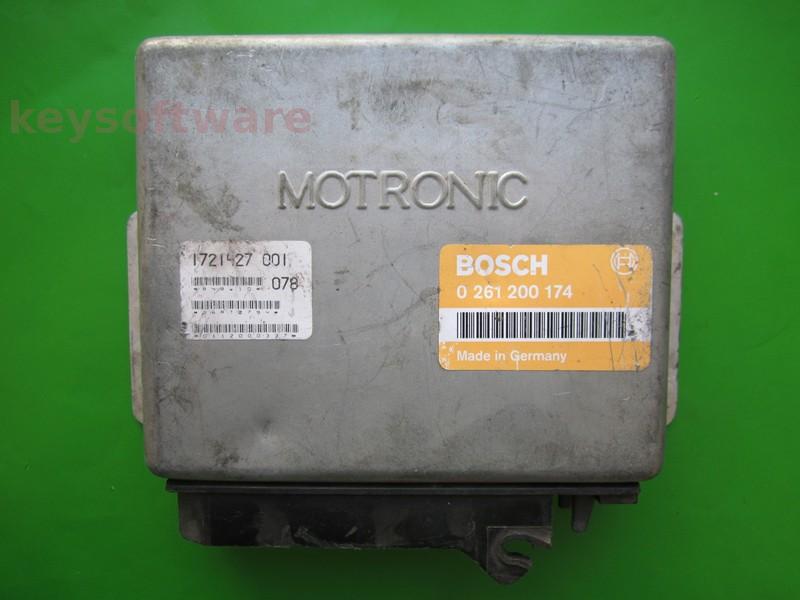 ECU Bmw 316 1721427 0261200174 M1.3 E30