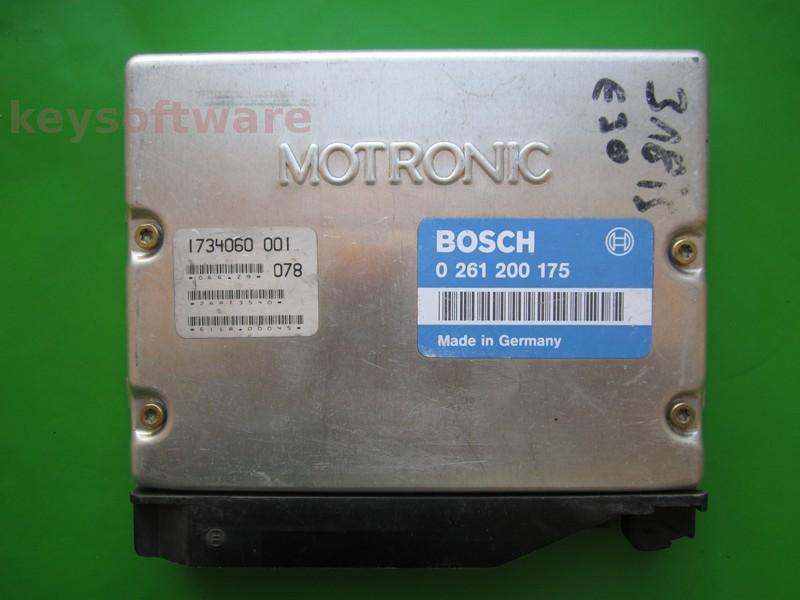 ECU Bmw 318 1734060 0261200175 M1.7 E30