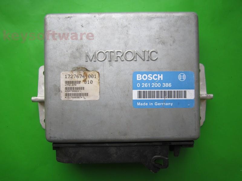 ECU Bmw 518 1727674 0261200386 M1.3 E34