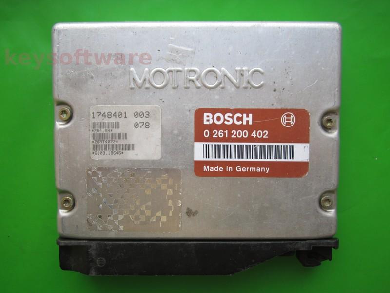 ECU Bmw 325 1748401 0261200402 M3.1 E36