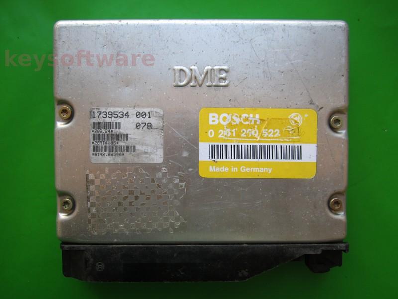 ECU Bmw 316 1739534 0261200522 M1.7 E36