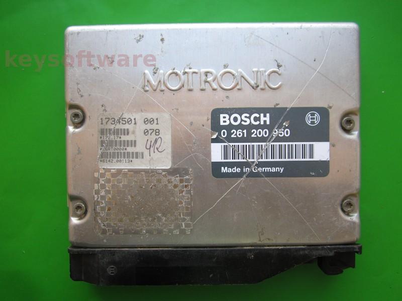 ECU Bmw 318 1734501 0261200950 M1.7 E36
