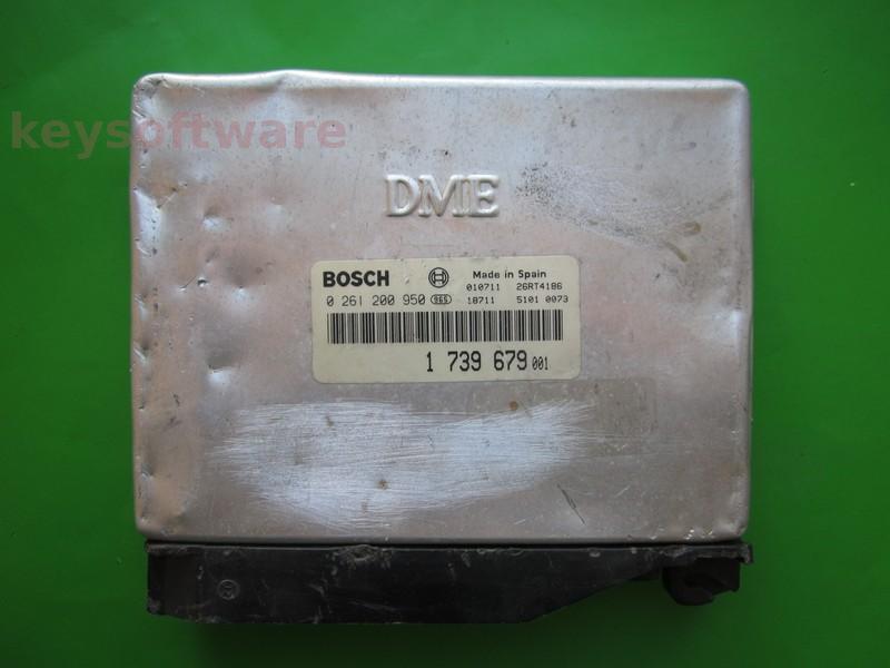 ECU Bmw 318 1739679 0261200950 M1.7 E36