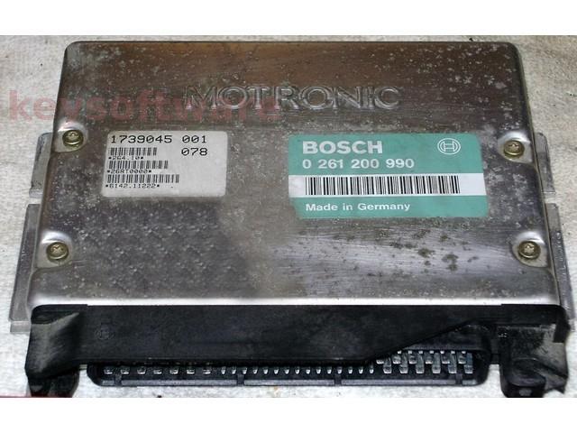 ECU Bmw 318 1739045 0261200990 M1.7 E36 {