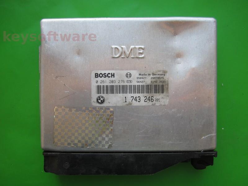 ECU Bmw 316 1743246 0261203276 M1.7.2 E36