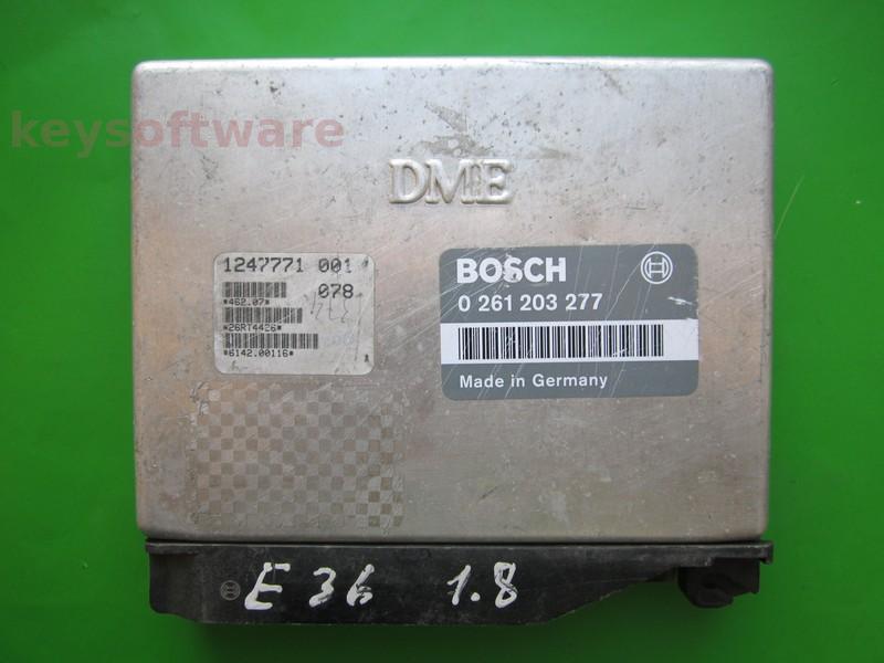 ECU Bmw 318 1247771 0261203277 M1.7.2 E36