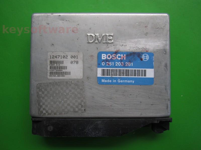 ECU Bmw 318 1247102 0261203281 M1.7.2 E36