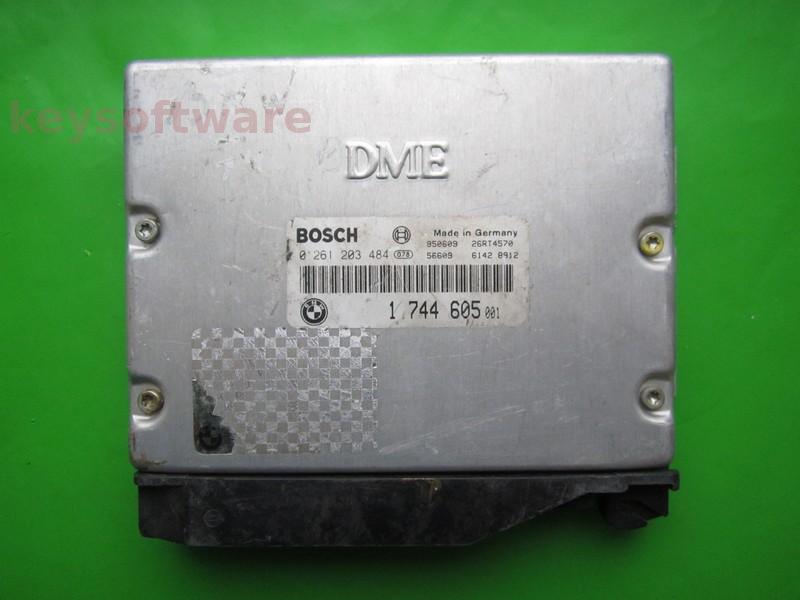ECU Bmw 740 1744605 0261203484 M3.3 E38