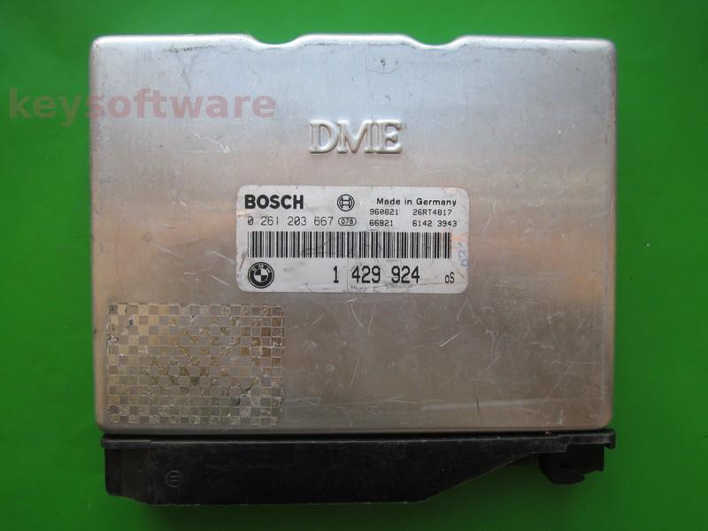ECU Bmw 318 1429924 0261203667 M5.2 E36