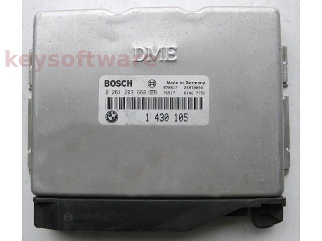 ECU Bmw 318 1430105 0261203668 E36 M5.2 {