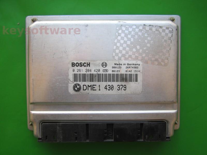ECU Bmw 318 DME1430379 0261204420 BMS46 E46
