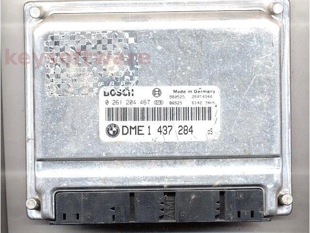 ECU Bmw 740 DME1437284 0261204467 M5.2.1 E38