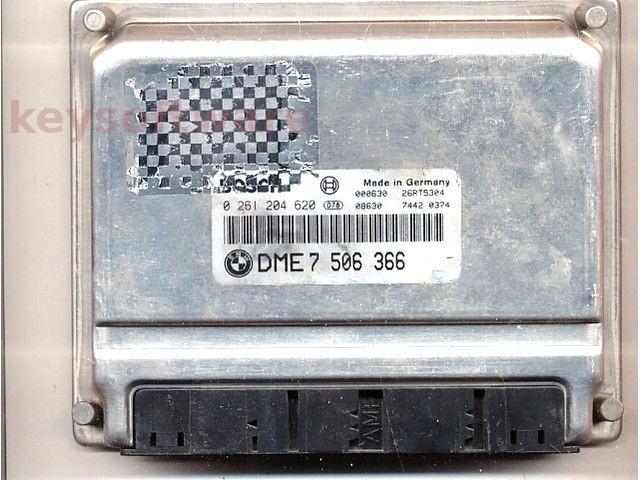 ECU Bmw 535 DME7506366 0261204620 E39 ME7.2
