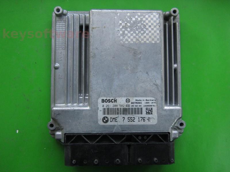 ECU Bmw 320 DME7552176 0261208582 MEV9.2