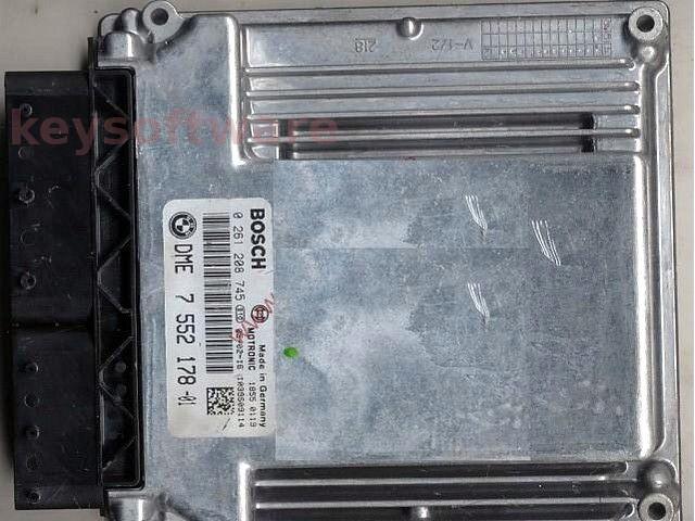 ECU Bmw 320 DME7552178 0261208745 MEV9.2 E90