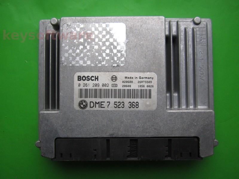 ECU Bmw 735 DME7523368 0261209002 ME9.2 UK E65} +