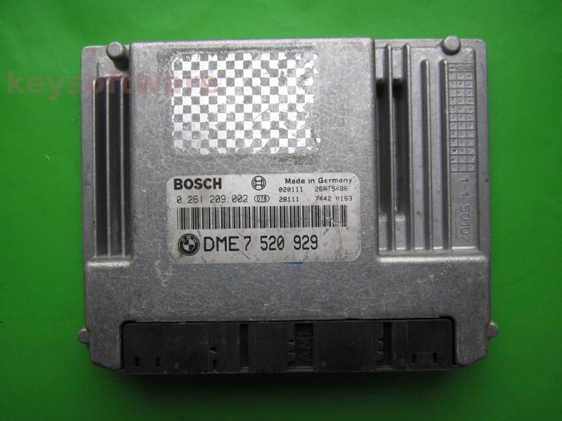 ECU Bmw 745 DME7520929 0261209002 ME9.2 E65 }